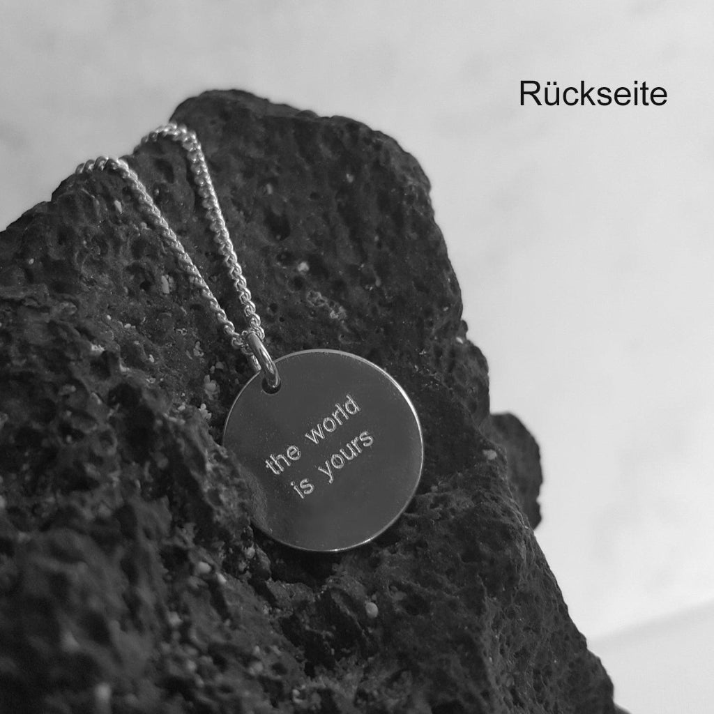 Beispiel der gravur auf der Rueckseite