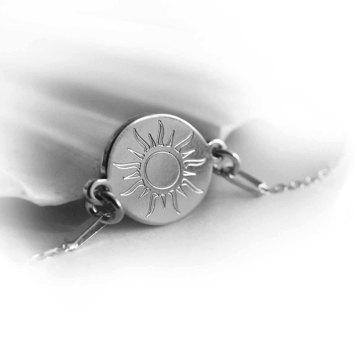 Sonnenarmband in Silber