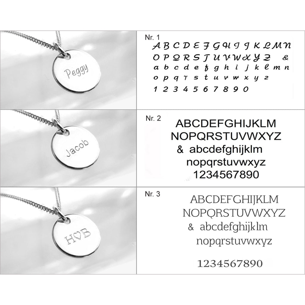 Beispiel der Schriftarten