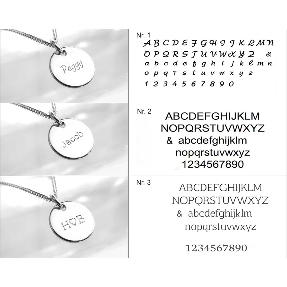 Drei Schriftarten - Beispiele