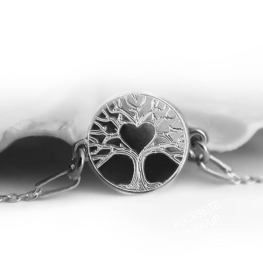 Lebensbaum Armband in 925 Silber