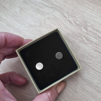 925 Silber Ohrstecker in Geschenkbox