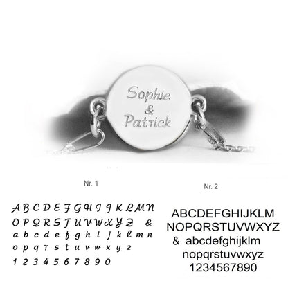 zwei Schriftarten- Beispiele