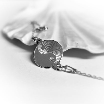 Yin Yang Armband in 925er Silber